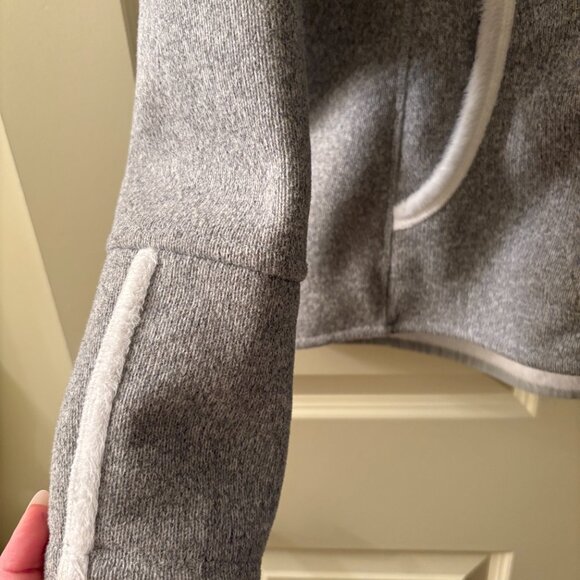 Grey Fleece-Lined North Face Jacket - Picture 5 of 8